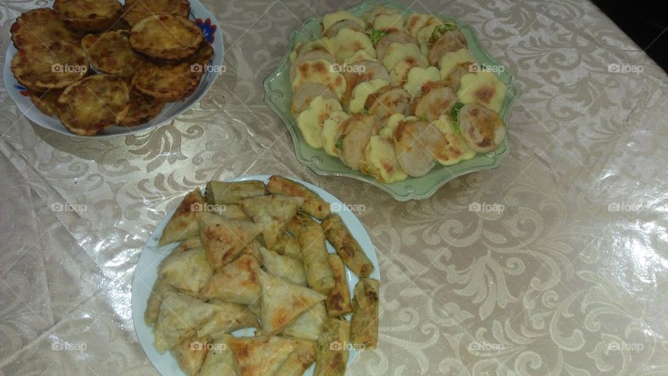 Various kind of moroccan bread