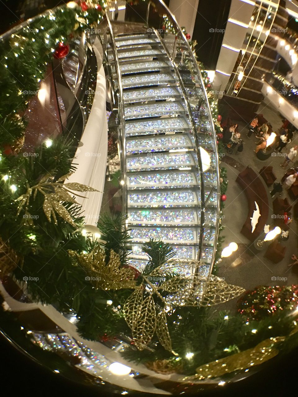 Crystal staircase 