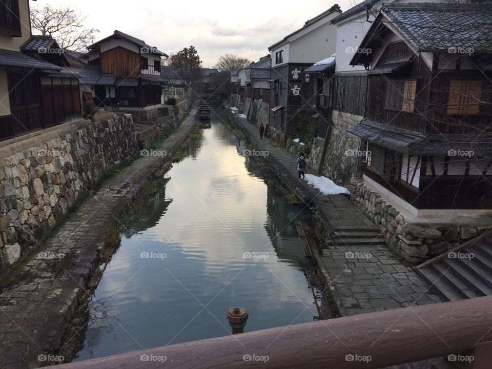 A canal in Shiga prefecture