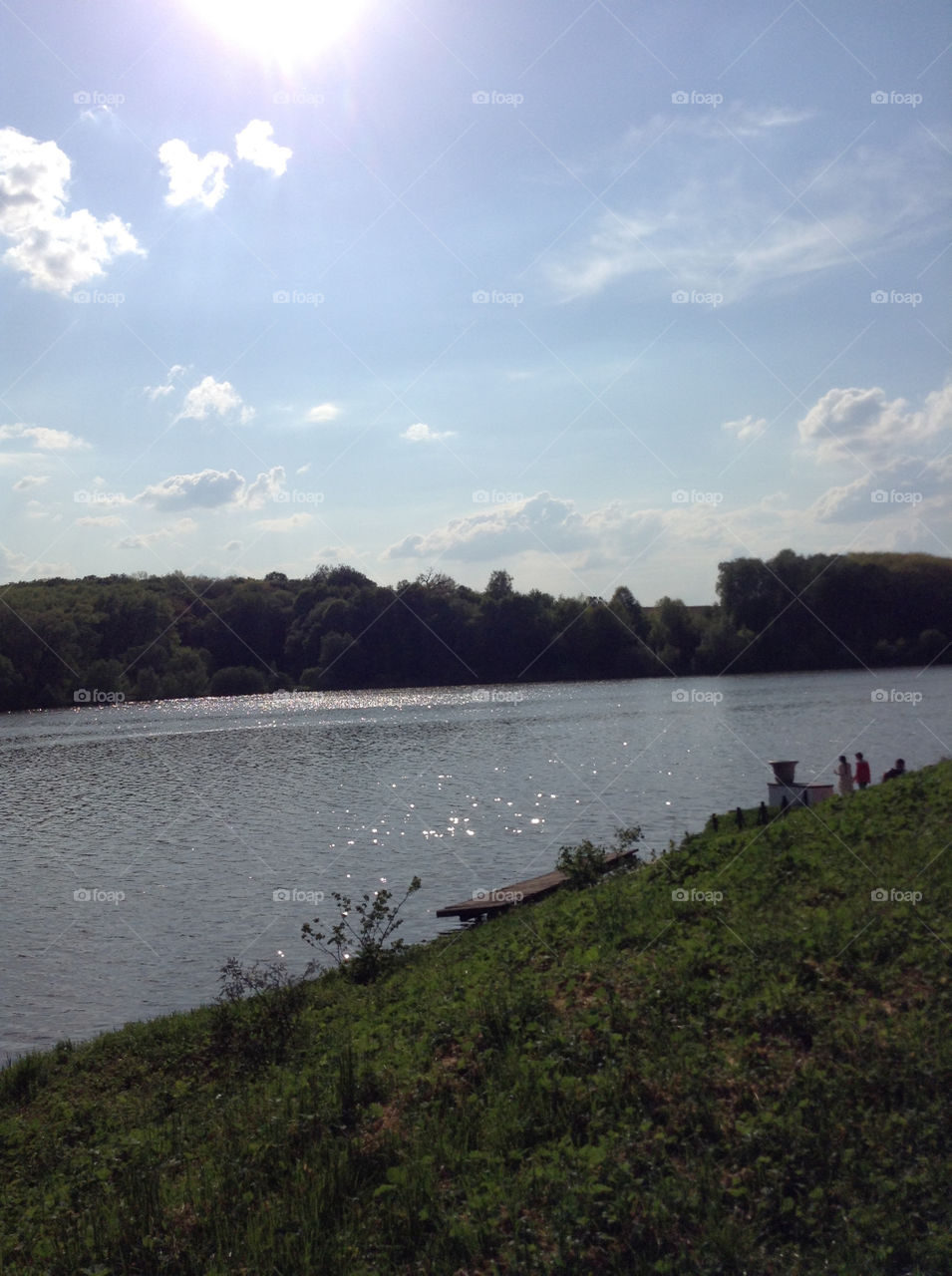 Lake in Kachanivka 