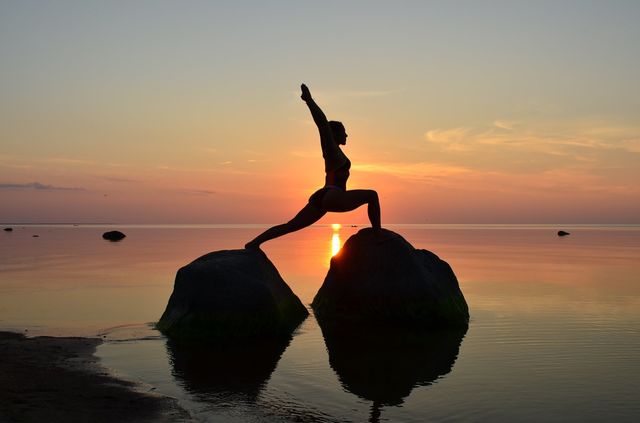 outdoor yoga