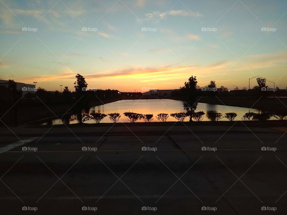 Sunset at work in Florida 