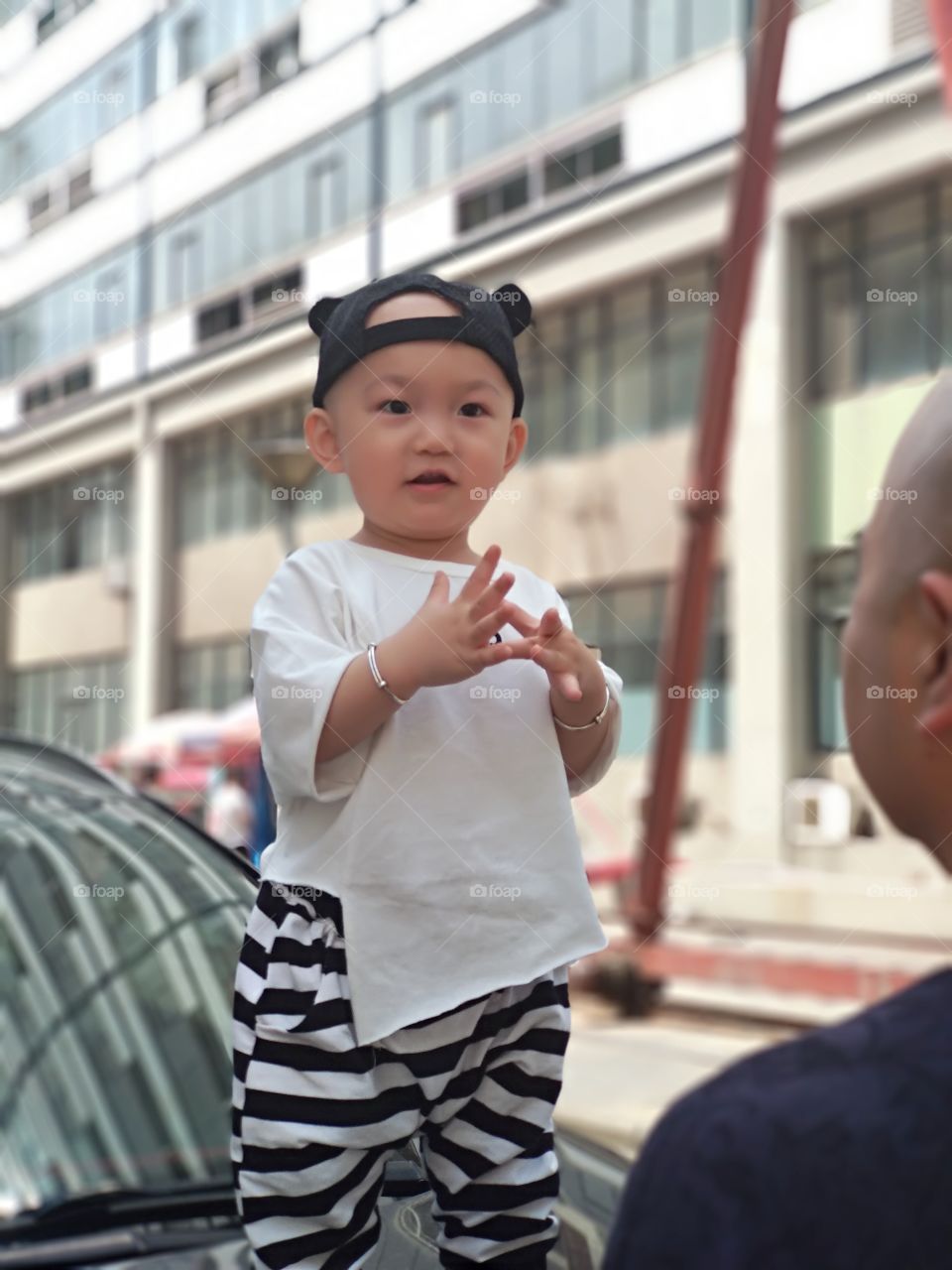 Don't think wrong. It's not a doll. Chinese cute baby. Pretty Cute