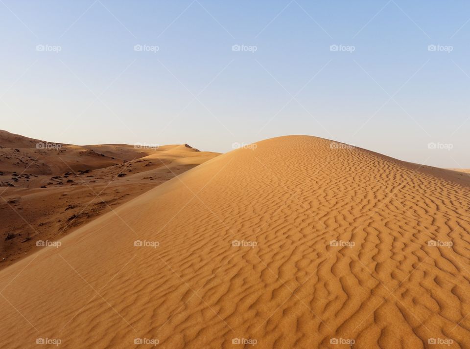 Desert in oman