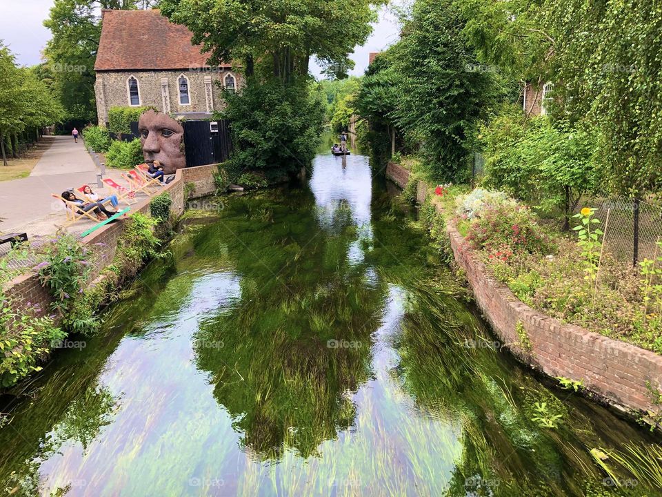 Canal in the city 