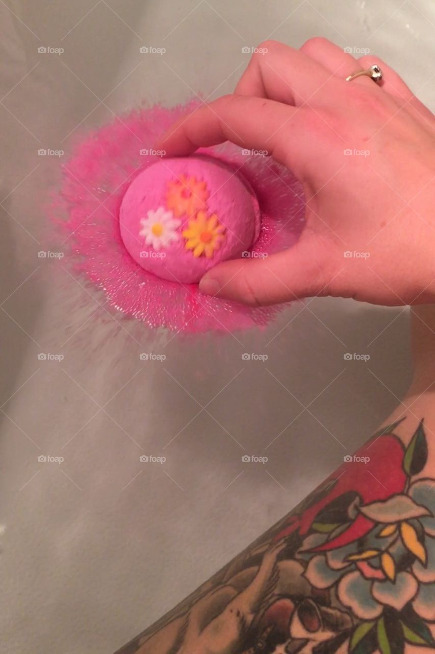 Let the bath bomb begin. 