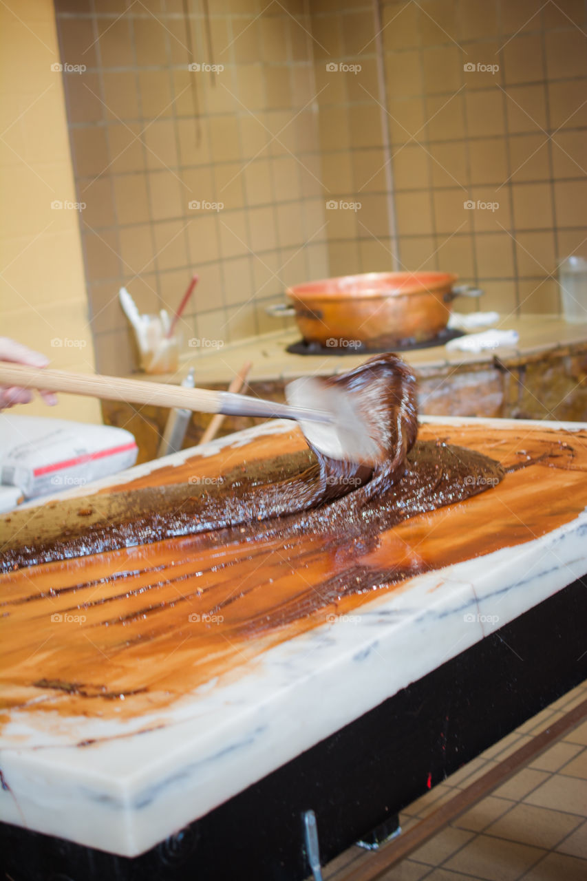 Making Homemade Fudge at a Fudge Shop at Rock City 5