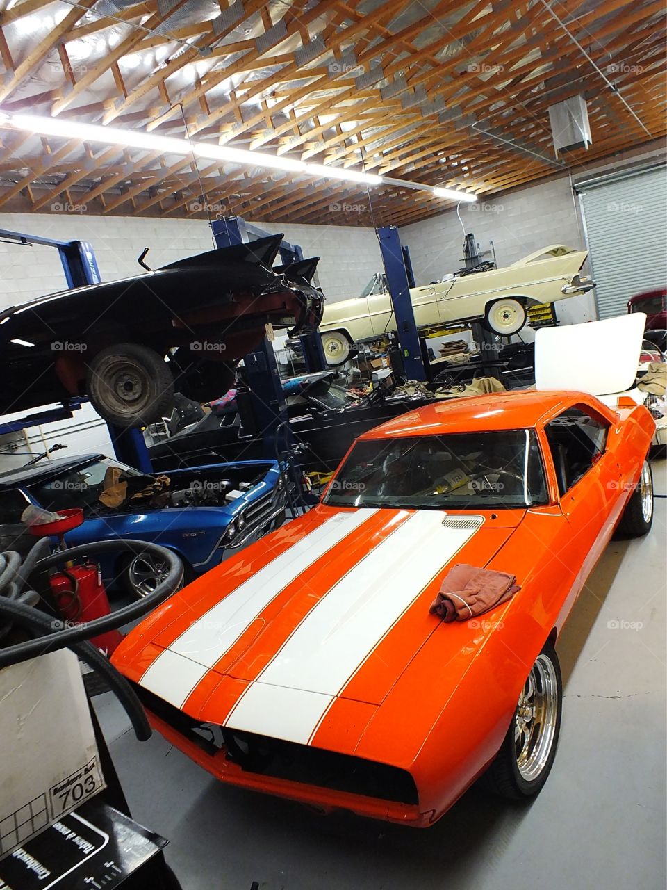 Classic car restoration shop in Las Vegas 
