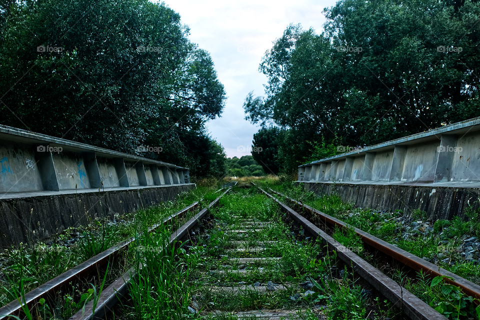 Old train track