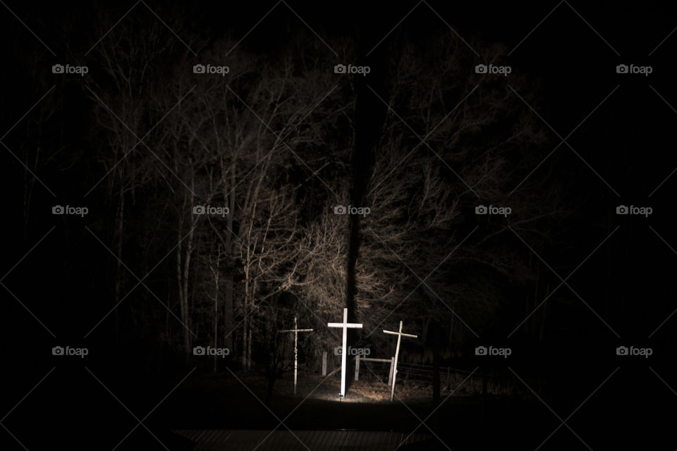 Crosses in the Dark