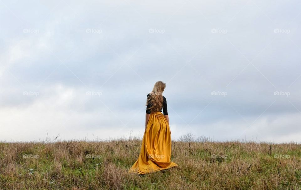 Grass, Outdoors, Sky, Field, Nature