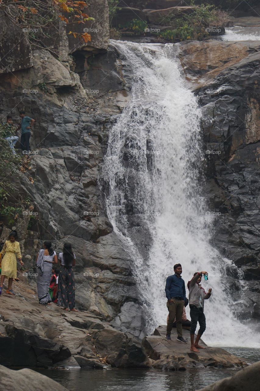 Machkandna waterfall