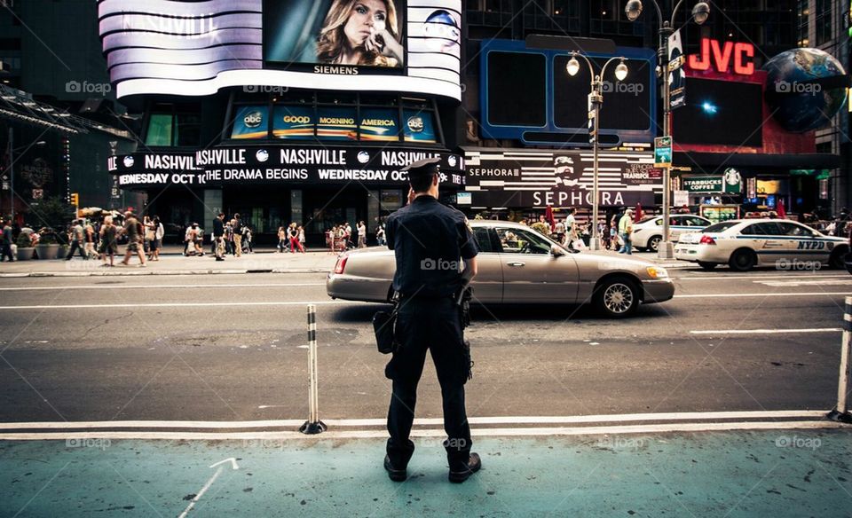 NYPD at Times Square