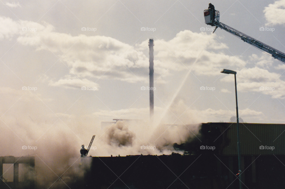 water fire smoke ladder by MagnusPm