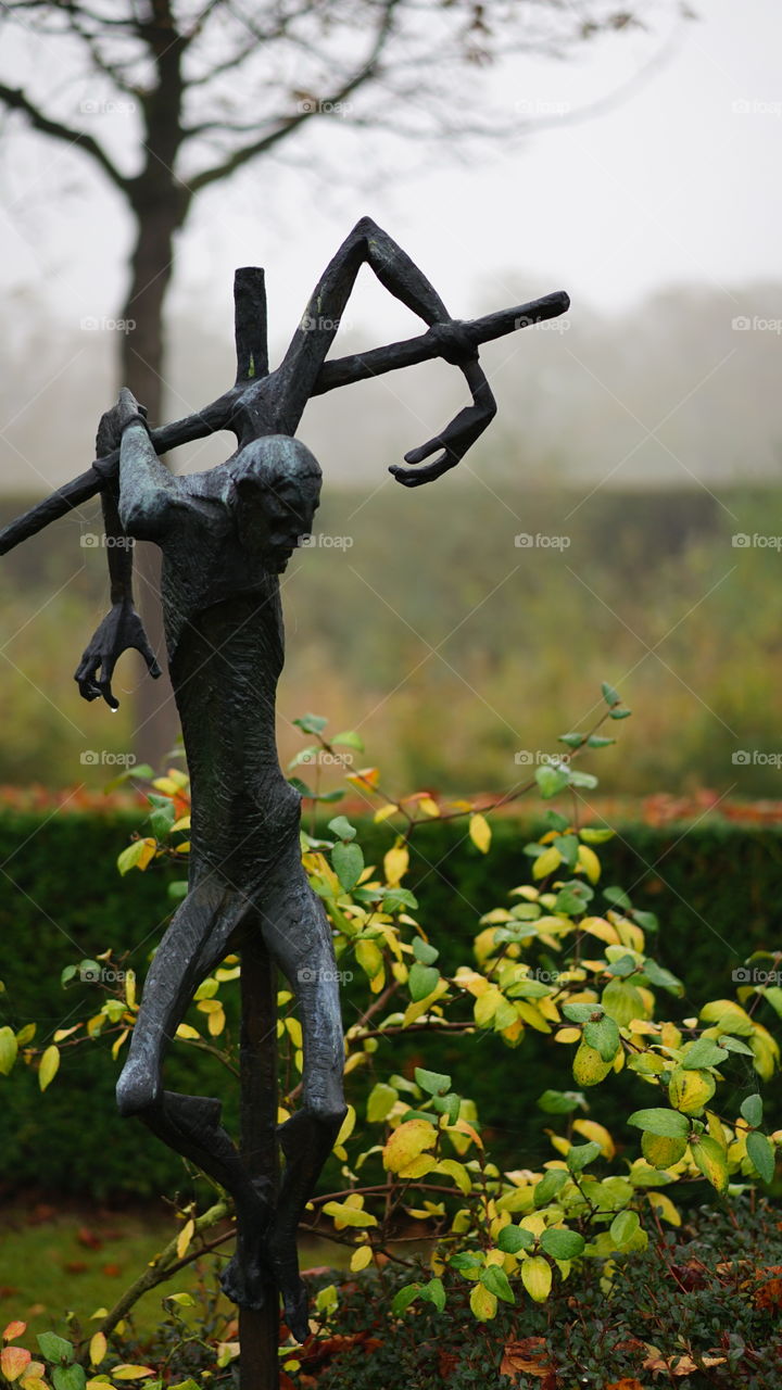 On a cemetery in Antwerp