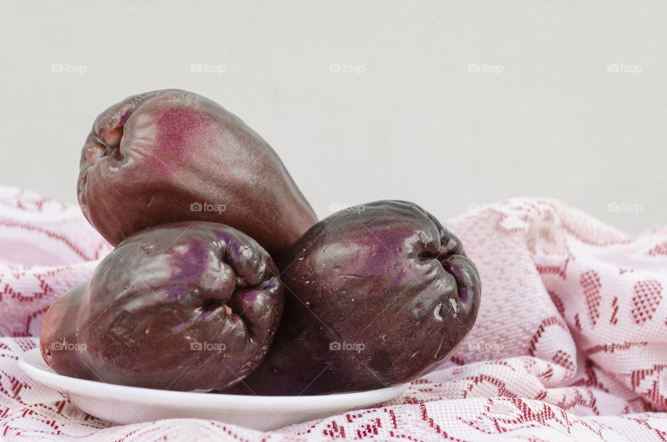 Purple Ripe Otaheite Apples Indoor