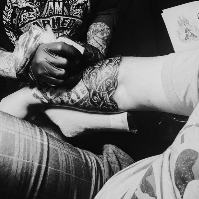 Tattooed life.