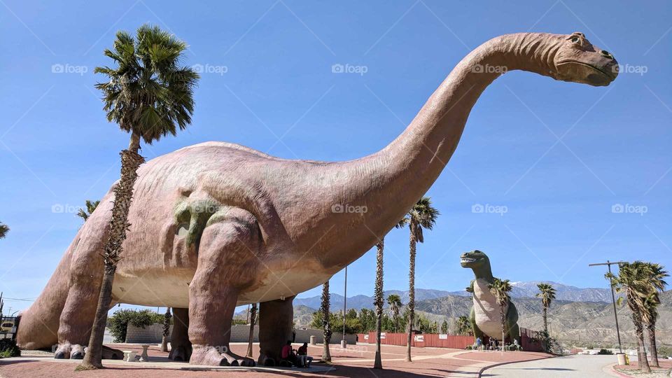 Cabazon Dinosaurs in California, USA