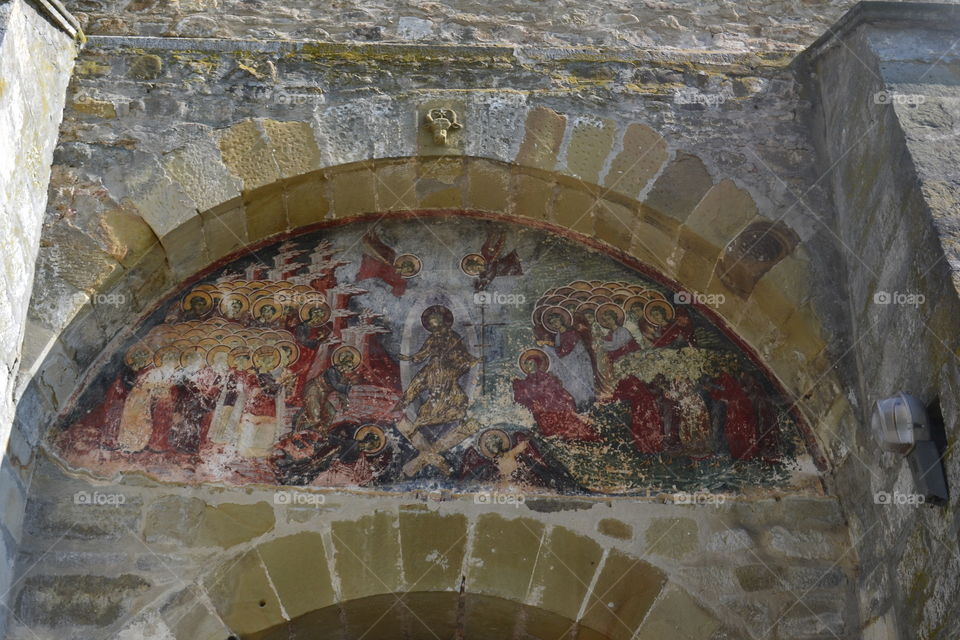Monastery painting