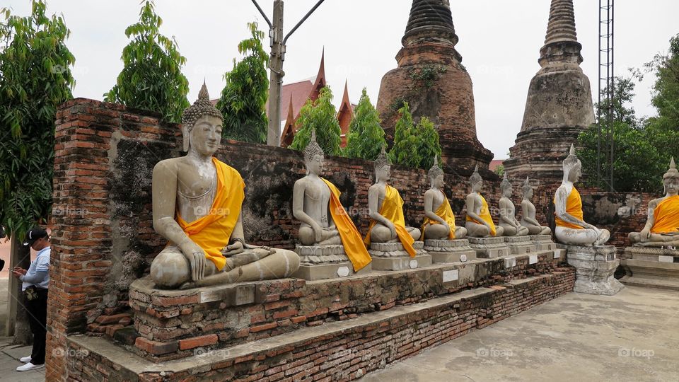 Ayutthaya in Thailand 