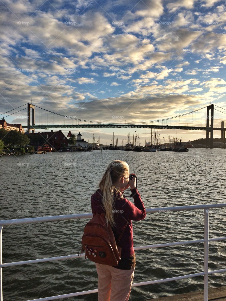 Catching the sunrise, Gothenburg 