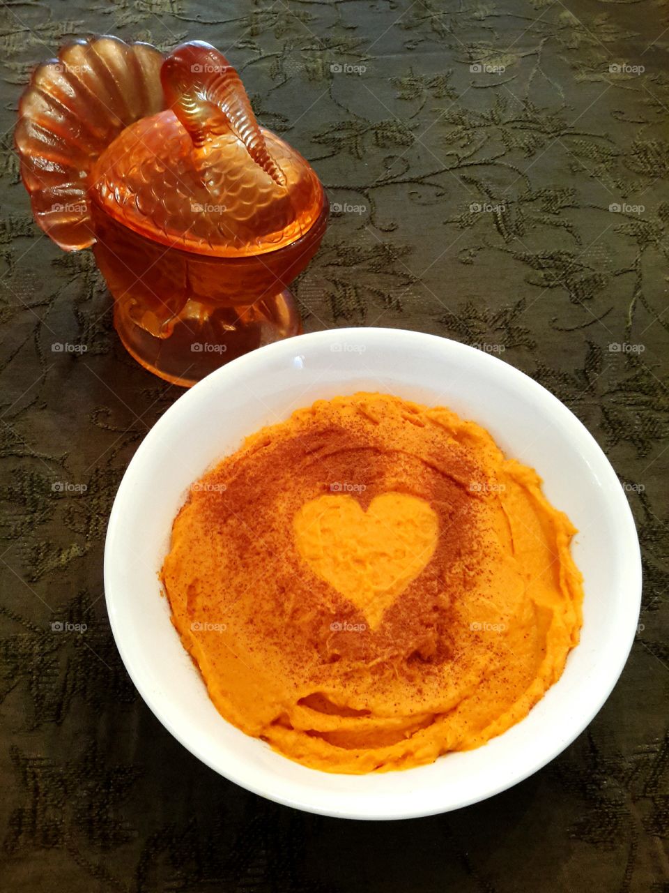 Sweet Potatoes or Yams, just one of the many flavors, colors and tastes of a Thanksgiving feast