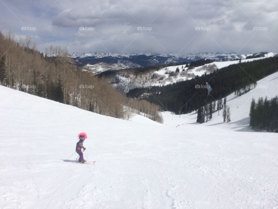 Skis like a girl