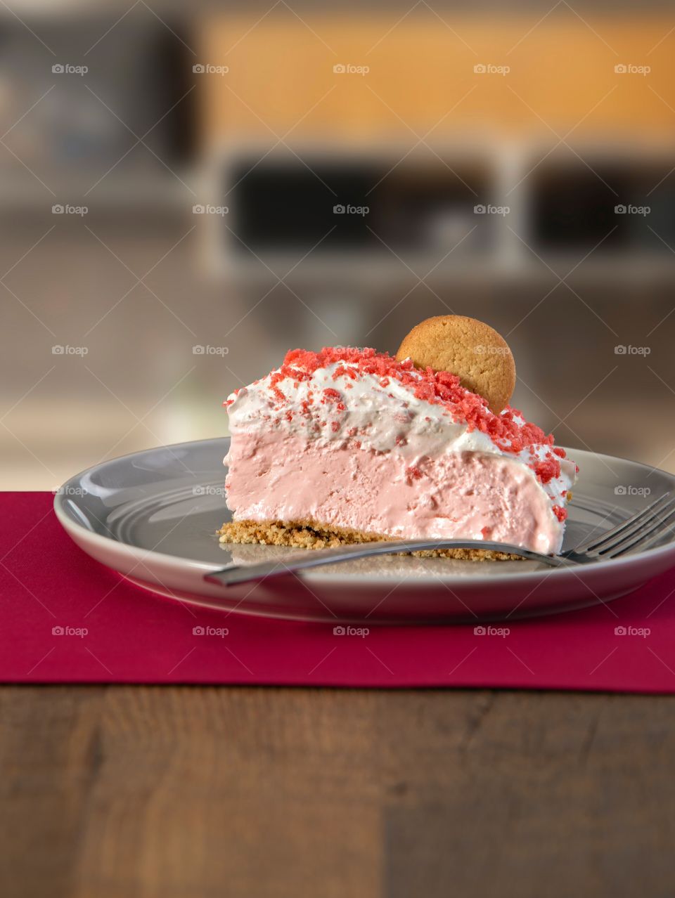 Pink Lemonade Ice Cream Cake