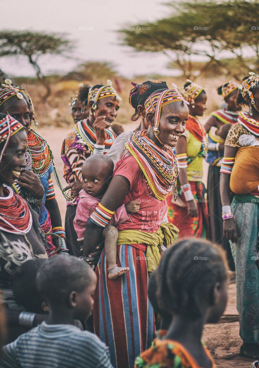 This photo shows how african is a place to be during their traditional festival.you can dream of African culture through the insight of this photo