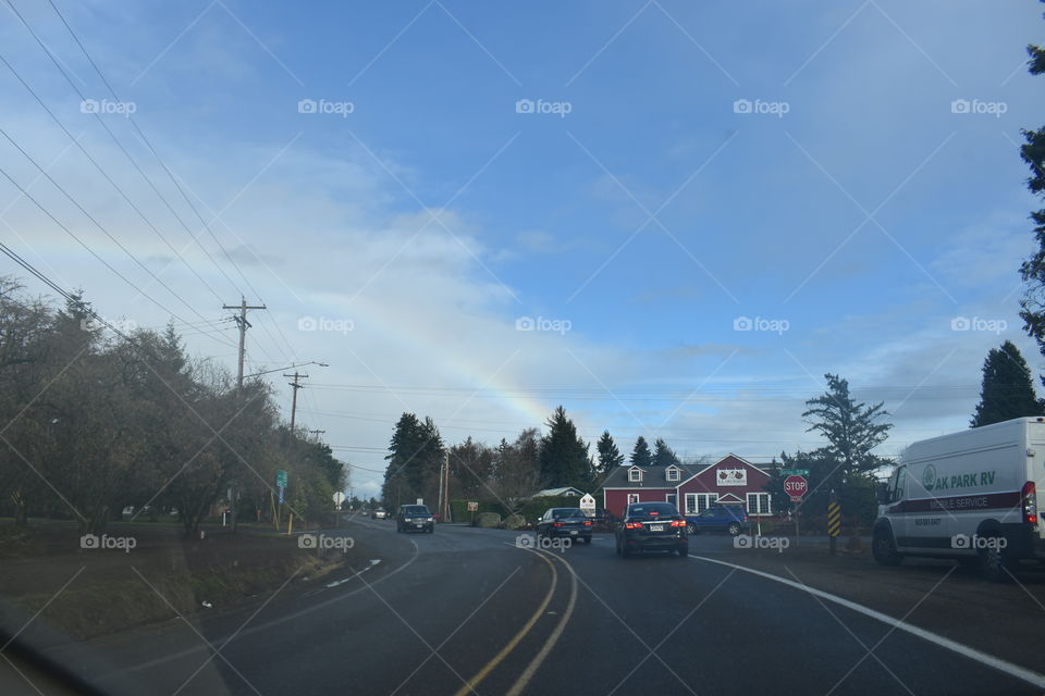 Rainbow in Oregon 