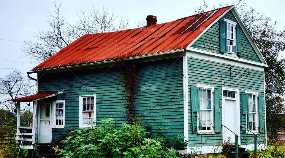 historic downtown Prices Fork, Virginia