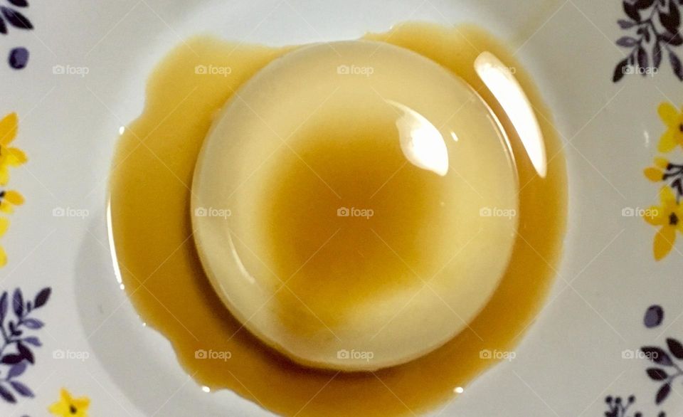 Summer treats: Cold caramel pudding 