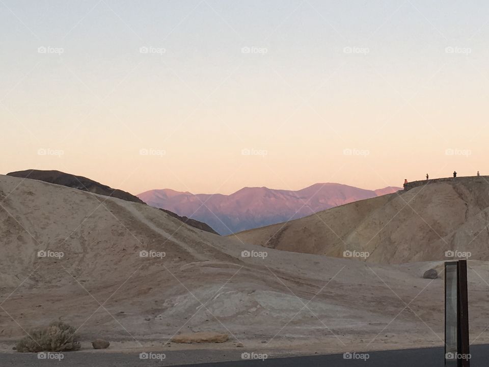 Sunrise at Death Valley 