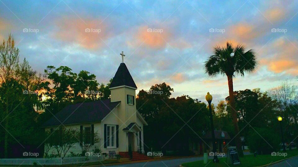 Church Sunset