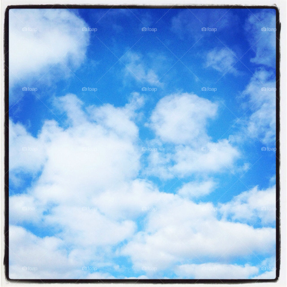 sky clouds blue sky by drosado918
