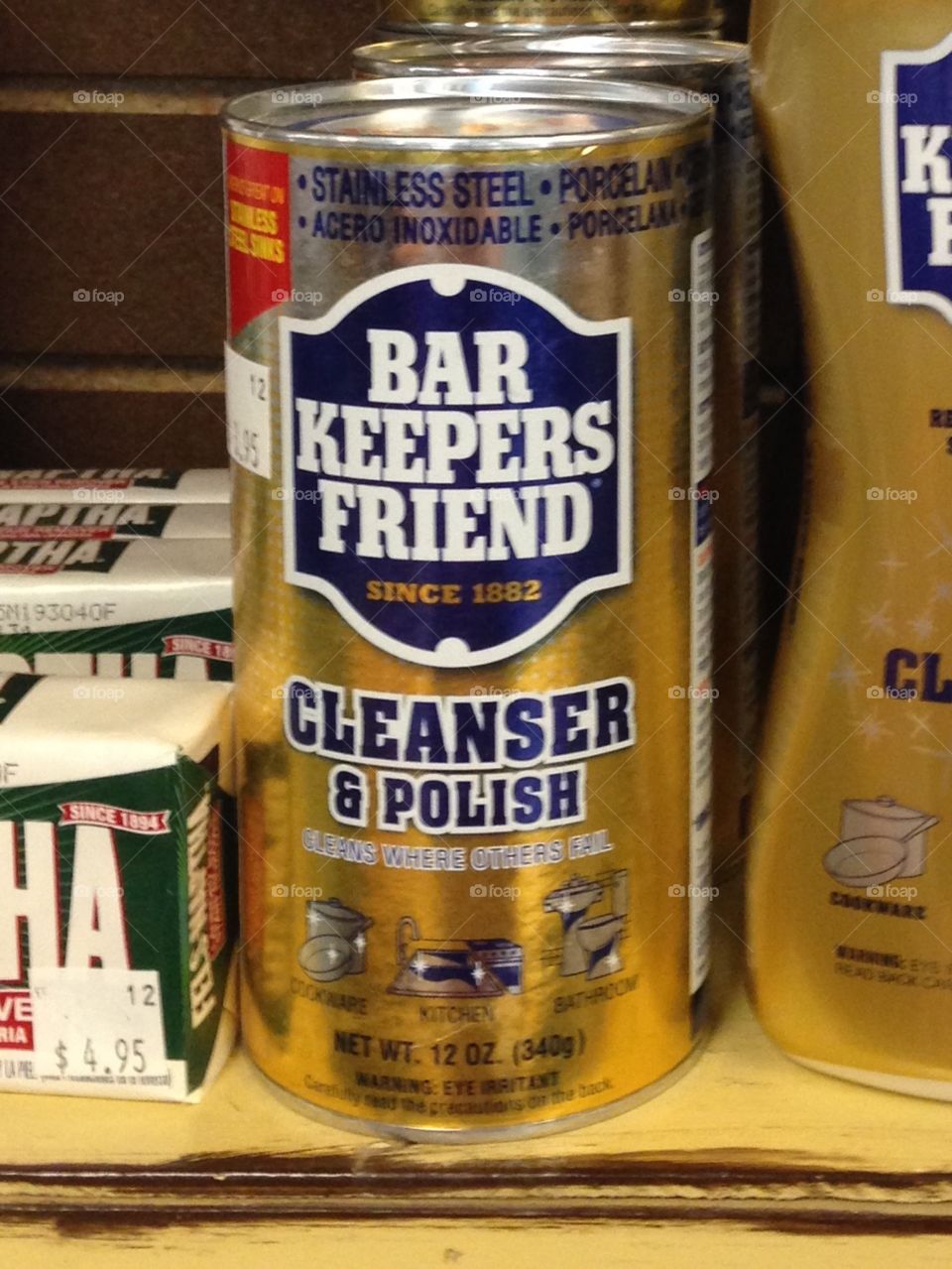 Bar keepers friend cleanser