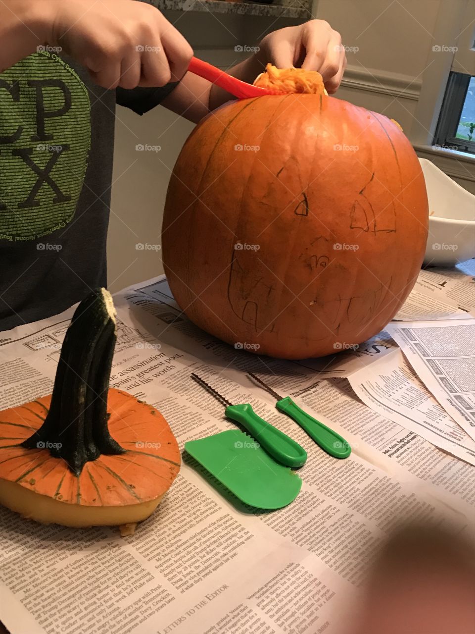 Pumpkin carving time 