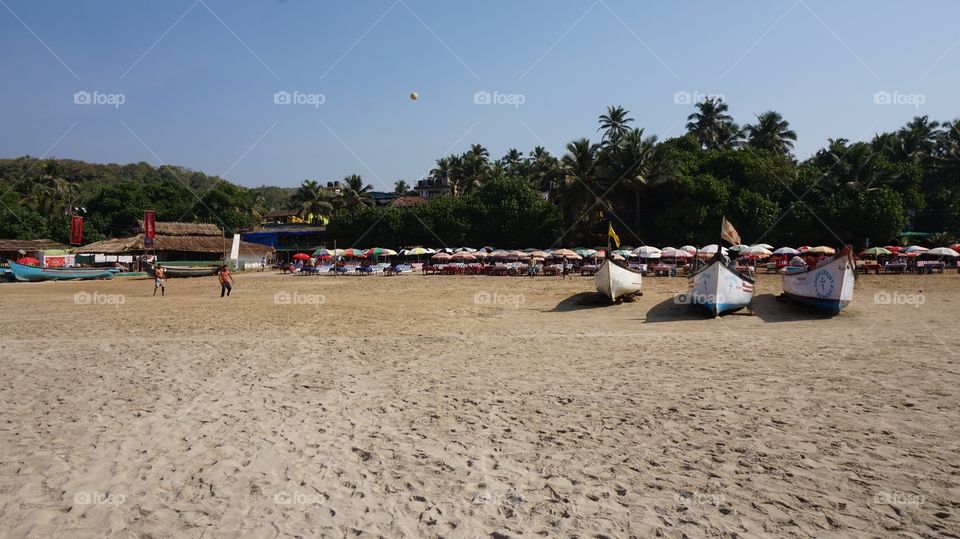 Arambol beach, goa , india