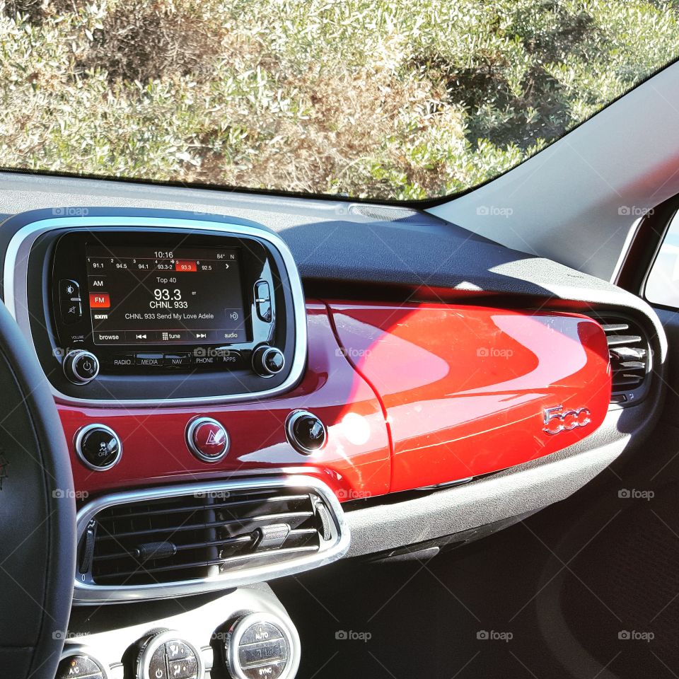 Fiat interior