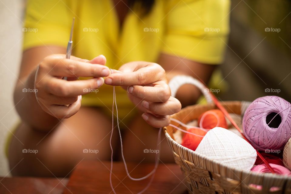 Crocheting