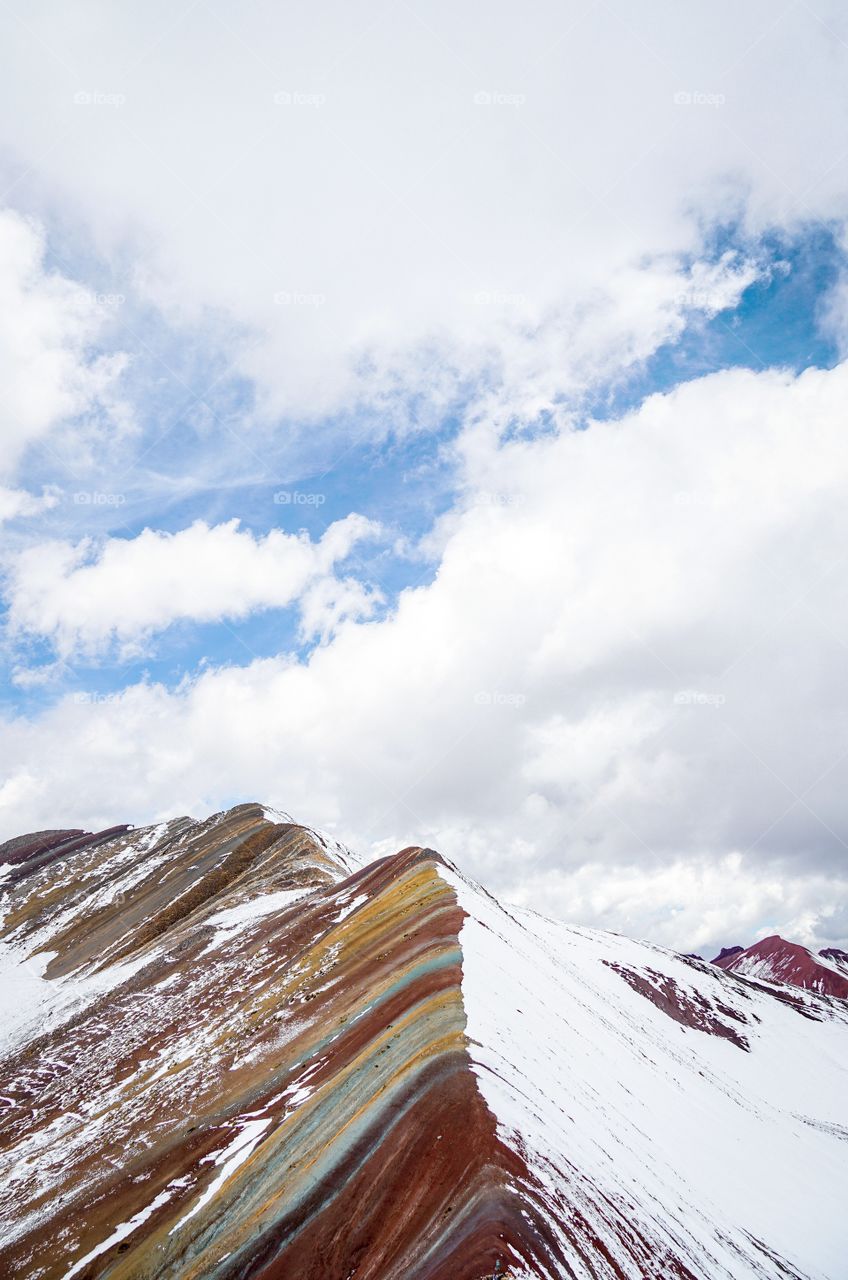 Rainbow mountain or as it's otherwise called the seven color mountain