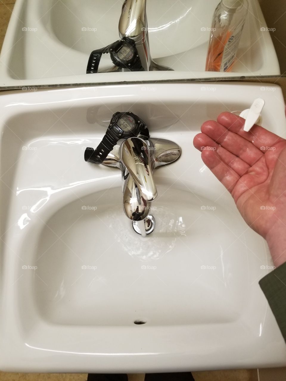 Time to wash hands