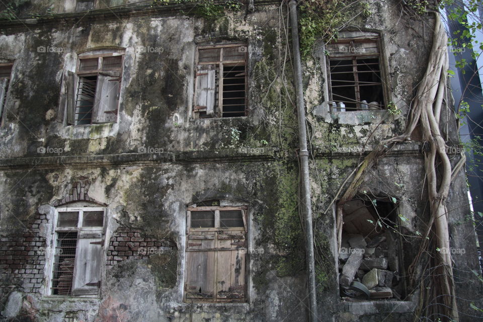 Abandoned building