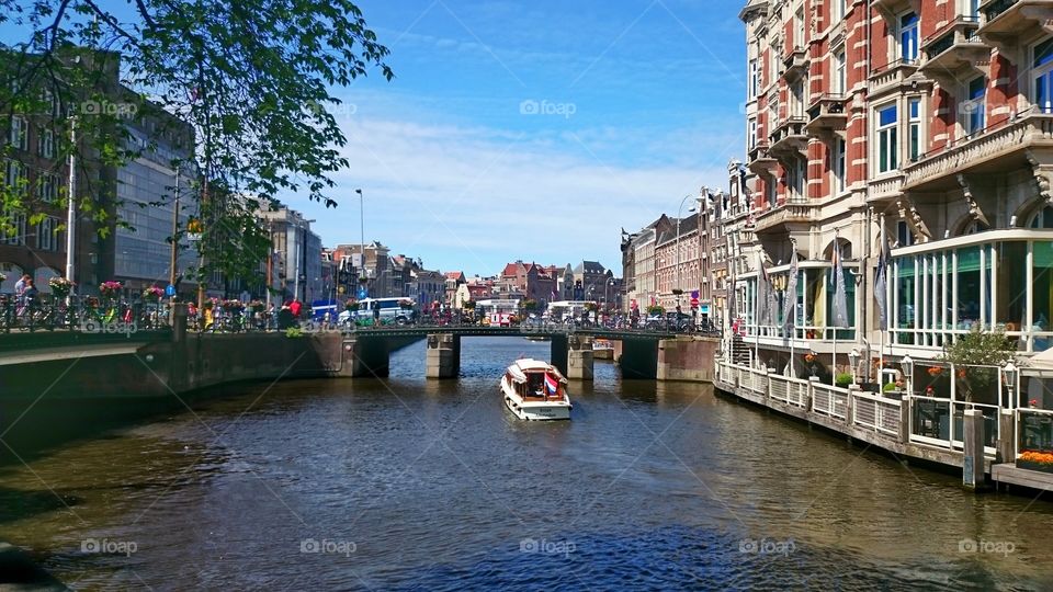 Canal of Amsterdam
