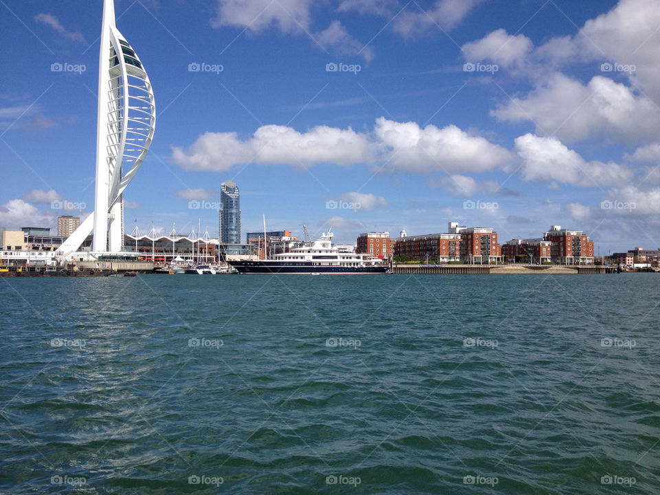 sea boat portsmouth tower by calumm