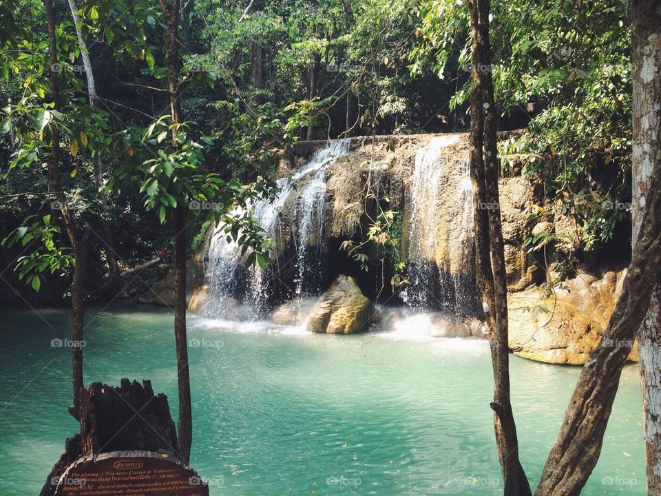 Erawan waterfall Kanchanaburi