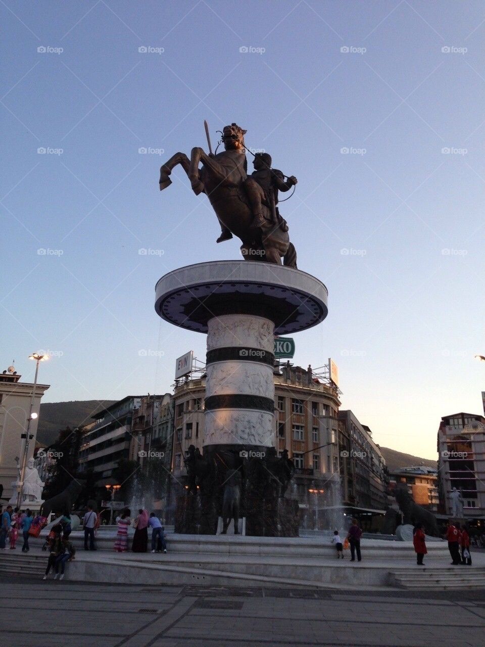 Alexander statue