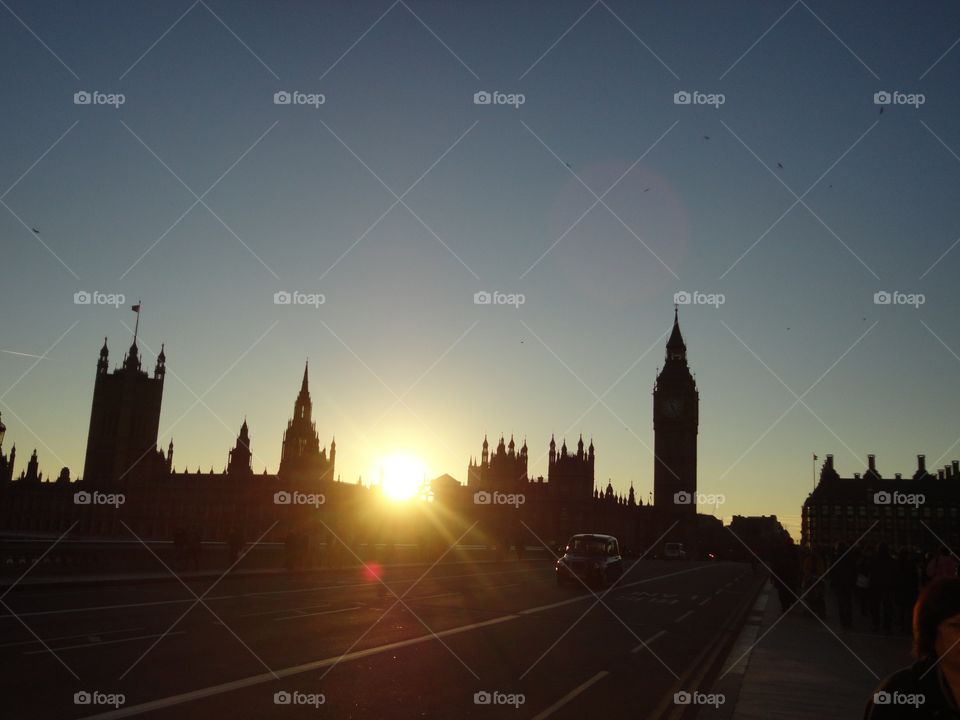 London at Sunset