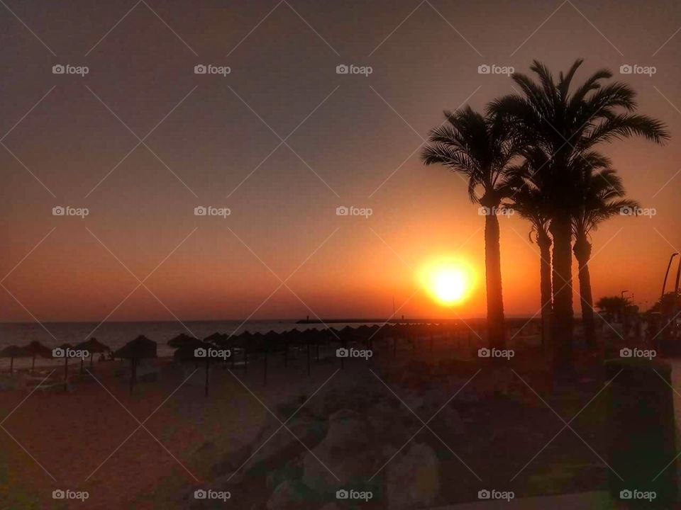 Portugal pôr do sol