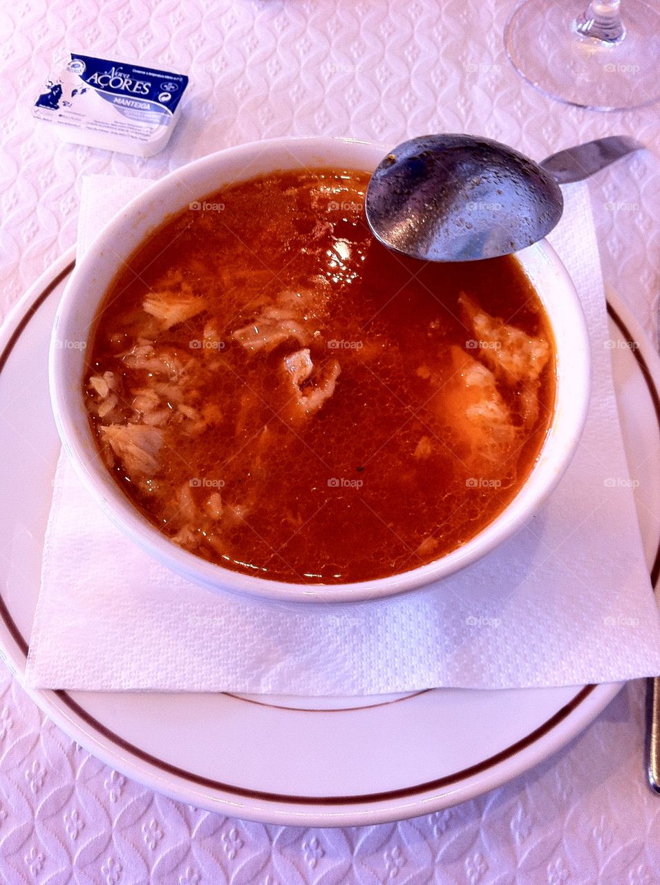 Soup. Great fish soup in azores island